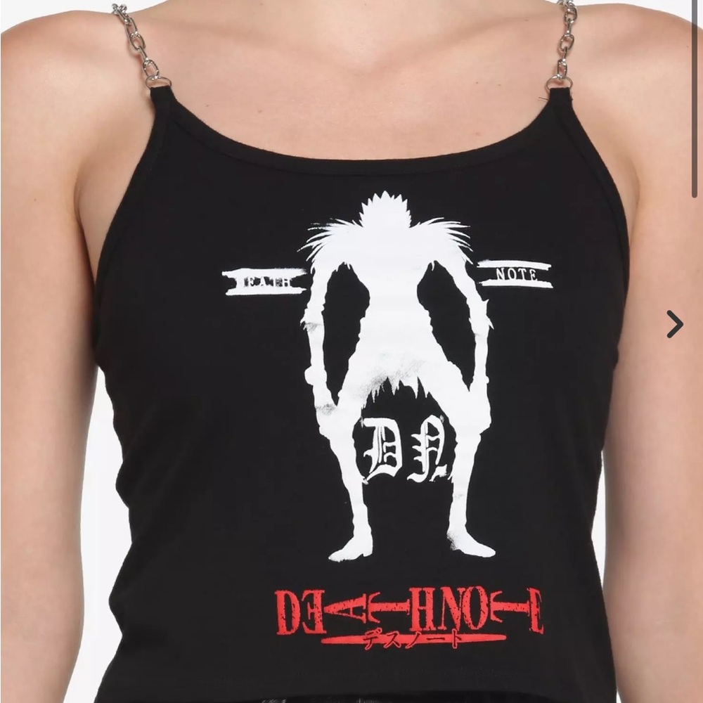 Hot Topic Death Note Ryuk Chain Strap Girls Cami